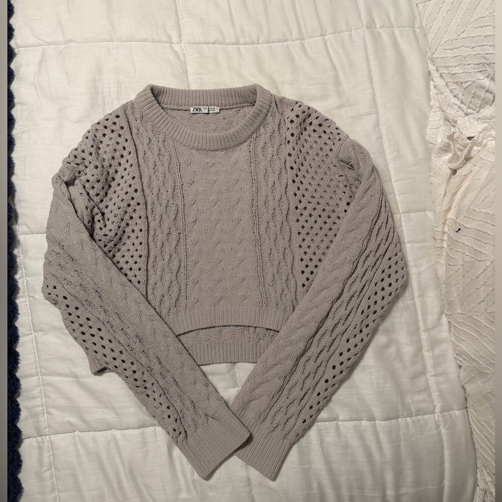 Zara Cropped Sweater